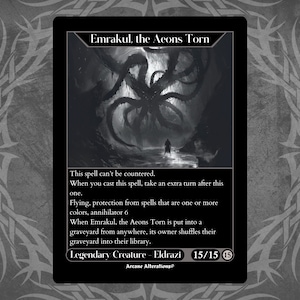 Emrakul, de sönderrivna eonerna - Fullständigt konstanpassat kort