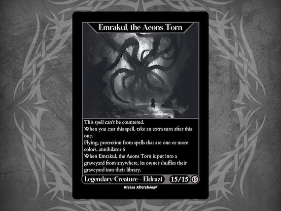 アートプリント　Emrakul, the Aeons Torn 　エムラクール アートプリント Emrakul, the Aeons Torn エムラクール