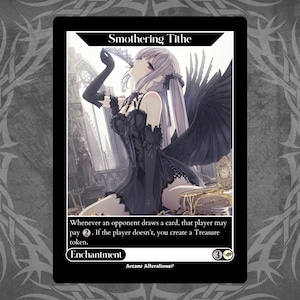 Smothering Tithe - Full Art Custom Card