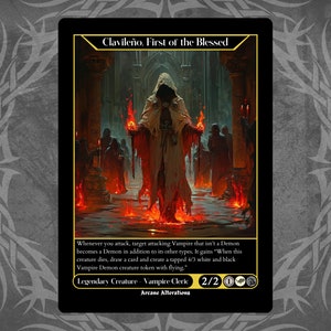 Clavileno, Erster der Seligen - Full Art Custom Karte