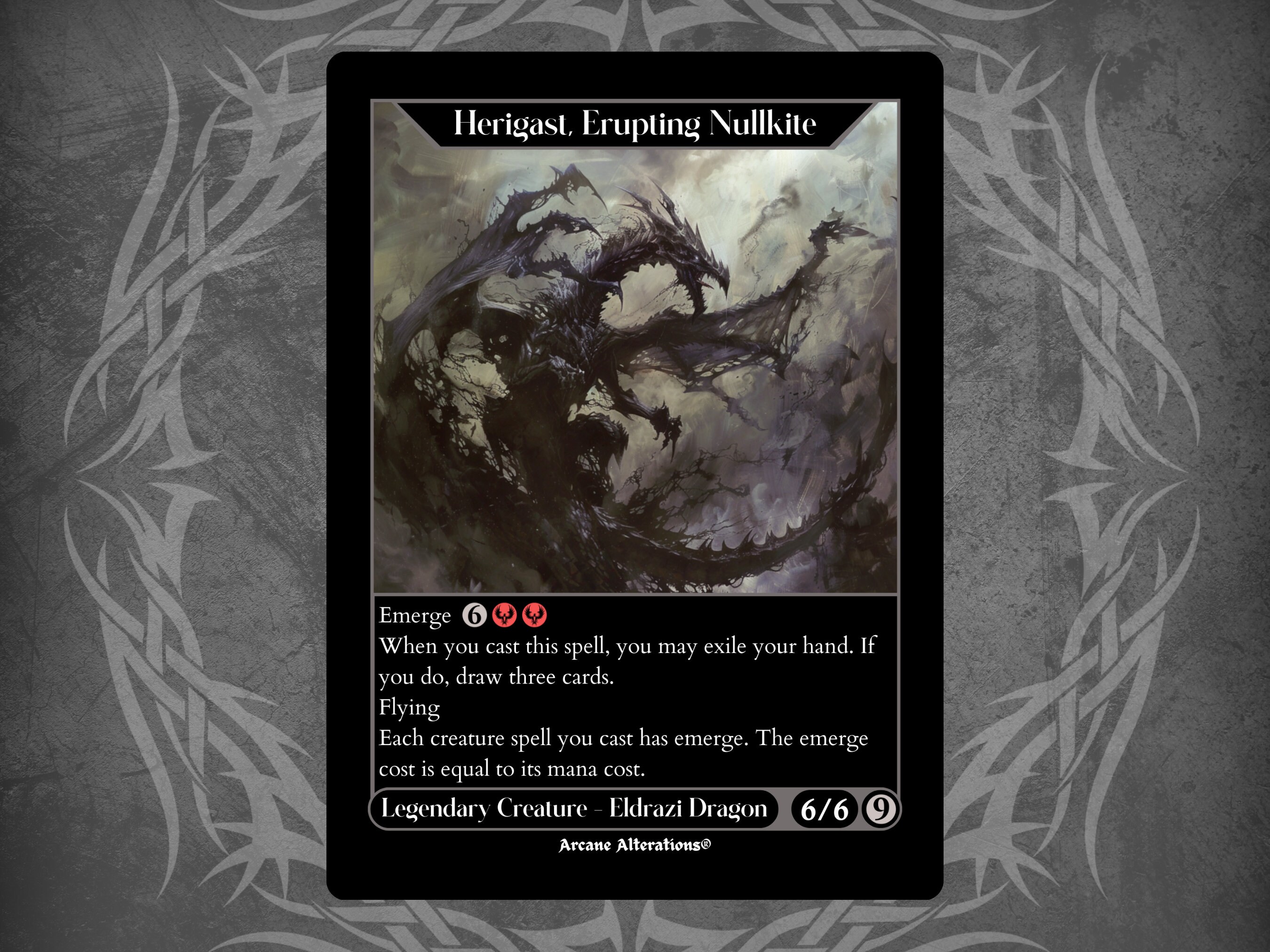 emerge cards mtg Herigast, Erupting Nullkite | Modern Horizons 3 Variants Foil | Modern When you cast this spell Herigast, Erupting Nullkite Modern Horizons