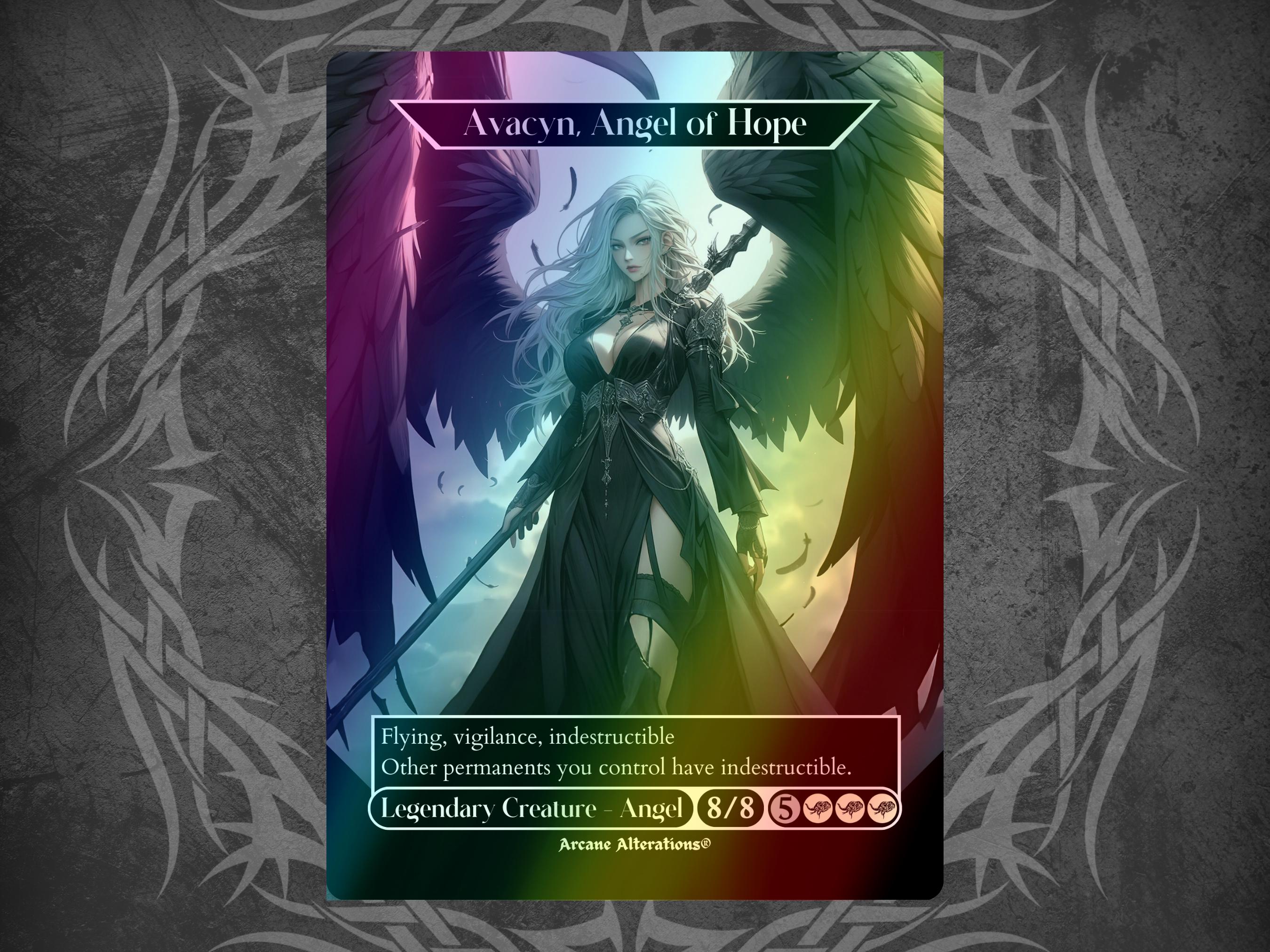 mtg avacyn cards Avacyn, Angel of Hope Price From Judge Promos pJGP Angel creature you control dies Archangel Avacyn from Innistrad Remastered