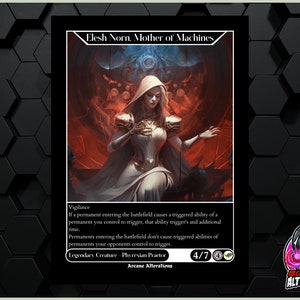 Elesh Norn, Mother of Machines - Full Art Custom Card