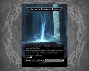 Sword of Truth and Justice - Magic Playtest Proxy - Fullart