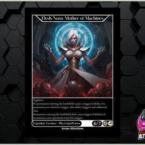 Elesh Norn, Mother of Machines - Full Art Custom Card
