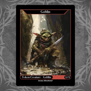 Goblin Token - Full Art Custom Card