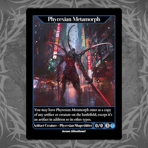 Phyrexian Metamorph - Full Art Custom Card