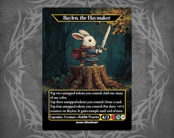 Baylen, the Haymaker - Proxy Full Art Custom Card