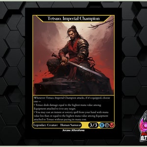 Tetsuo, Imperial Champion - Full Art Custom Karte