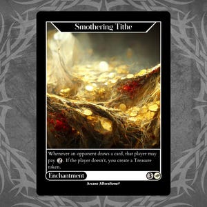 Smothering Tithe - Full Art Custom Card
