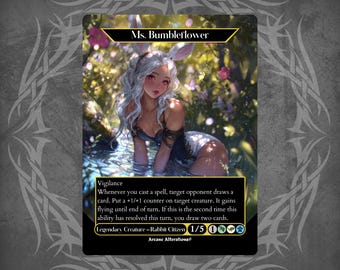 1x Foil Altered Art Ms. Bumbleflower #1 I New Edh Commander L
