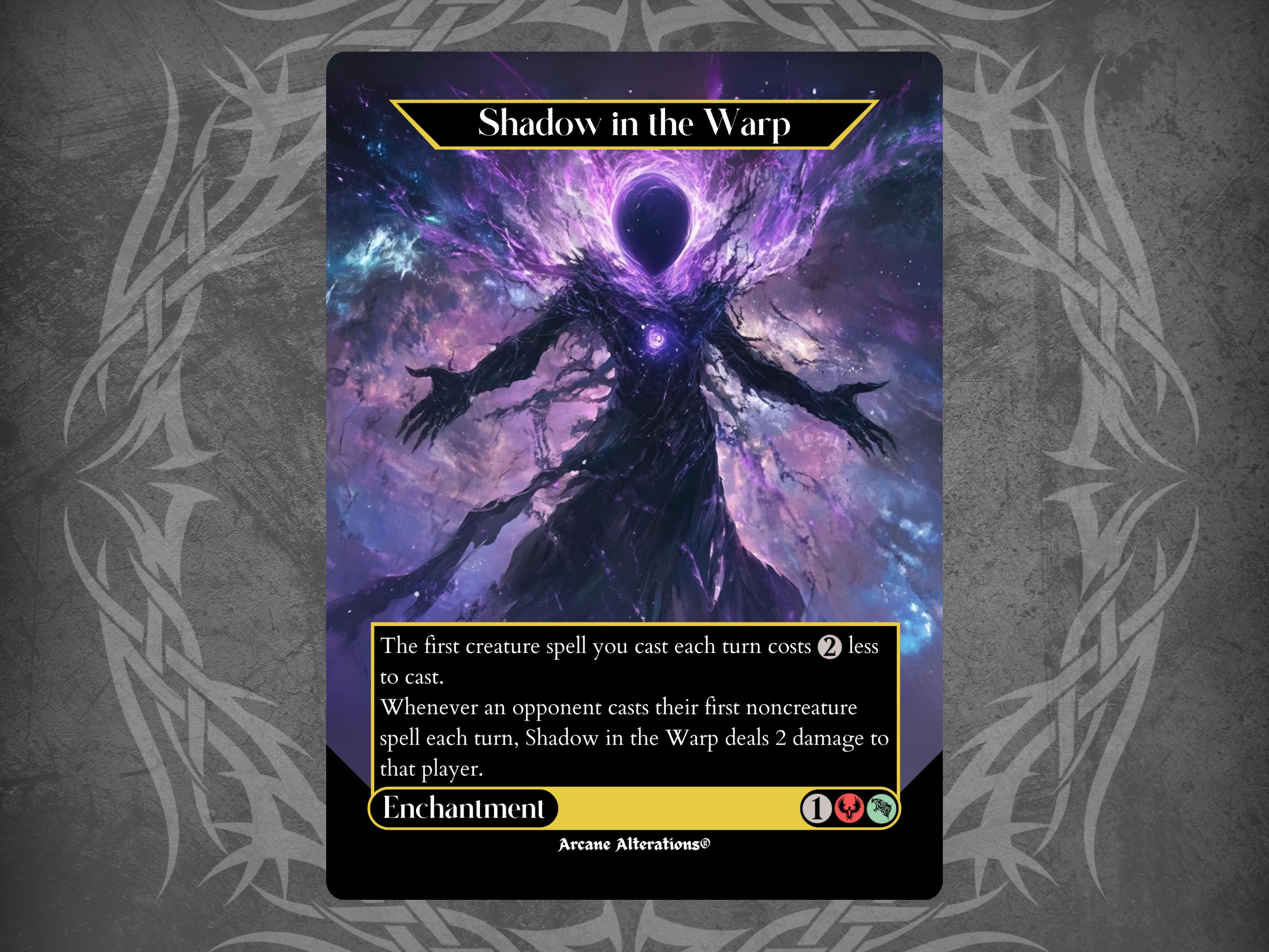 Shadow in the Warp - Proxy Full Art Custom Card