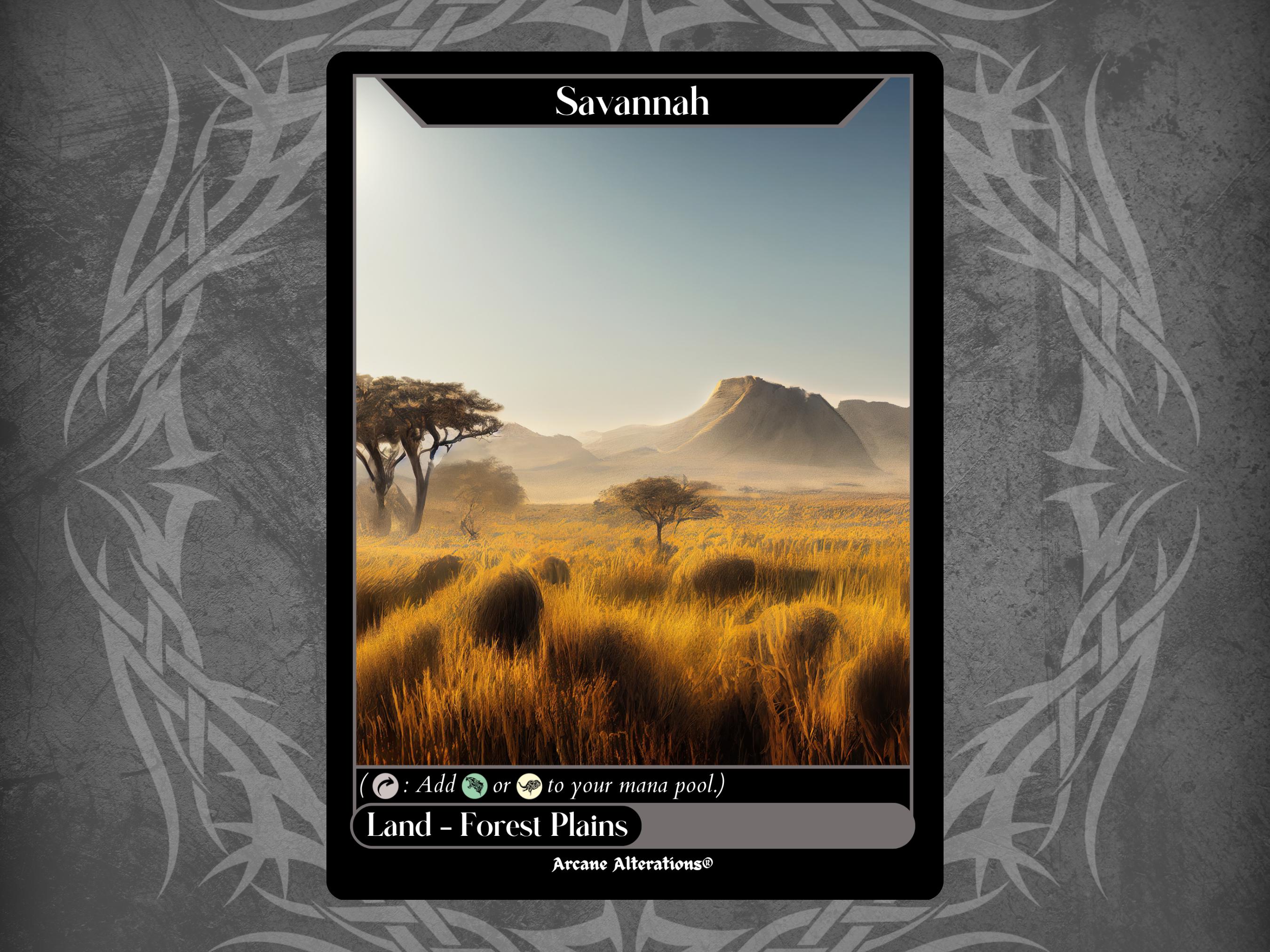 Savannah - Full Art Custom Card - Etsy
