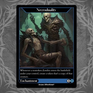 Necroduality - Full Art Custom Card