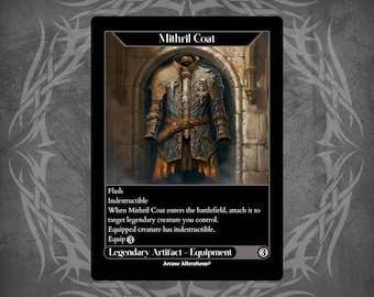 Mithril Coat - Full Art Custom Card