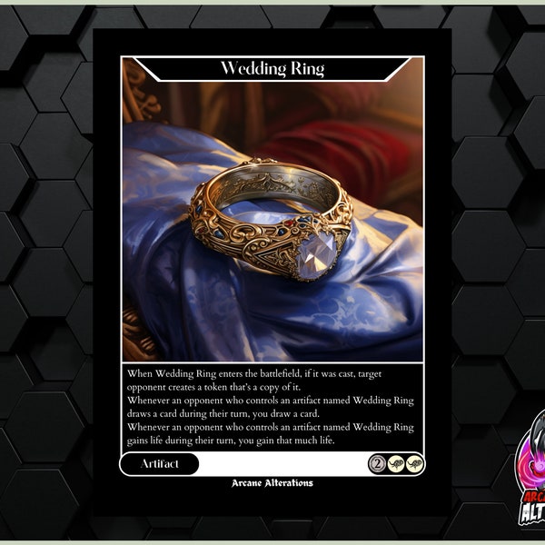 Wedding Ring - Full Art Custom Card