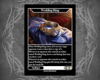 mtg wedding ring card Wedding Ring [102] [Borderless] [The Lost Caverns of Ixalan: Commander]  [Foil] – Face to Face Games main image 0