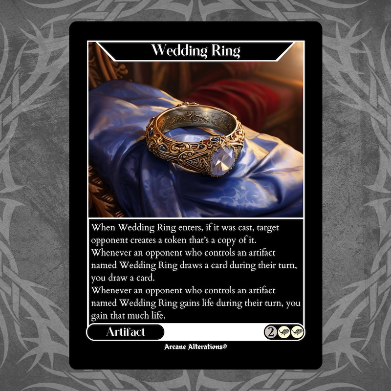 Magic the Gathering Wedding Etsy