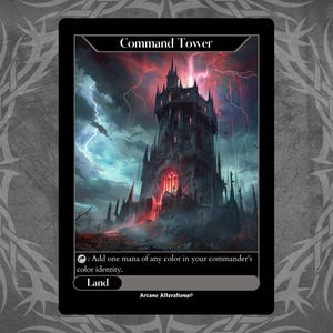Command Tower - Full Art Custom Card