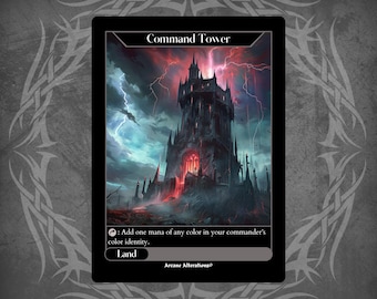 Command Tower - Full Art Custom Card