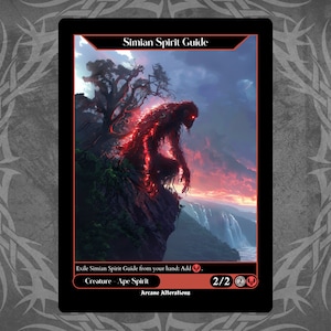 Simian Spirit Guide - Full Art Custom Card