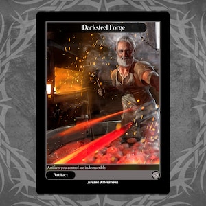 Darksteel Forge - Full Art Custom Card