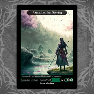 Azusa, Lost but Seeking - Full Art Custom Karte