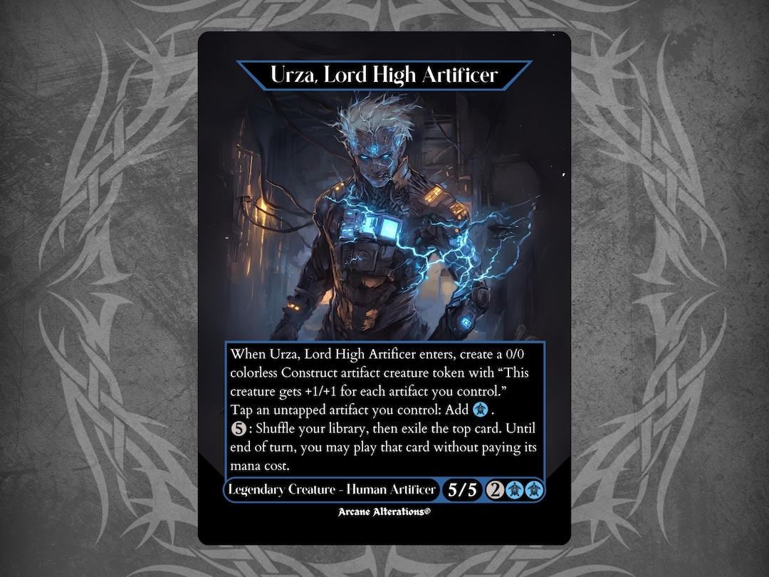 all urza cards mtg Modified Theme Card [Foundations Jumpstart Front Cards] | MTG Single