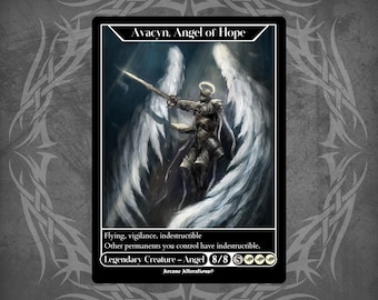 MTG 改変アートカード 希望の天使アヴァシン - Etsy 日本