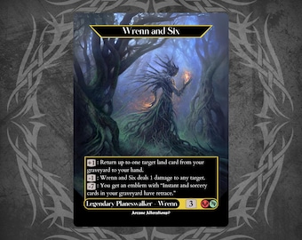 Wrenn and Six - Proxy Full Art Custom Card - Etsy