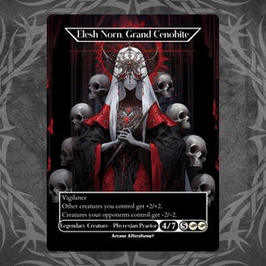 Elesh Norn, Grand Cenobite - Proxy Full Art Custom Card