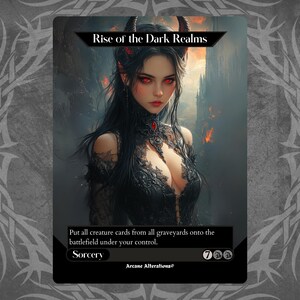 Rise of the Dark Realms - Proxy Full Art Custom Card