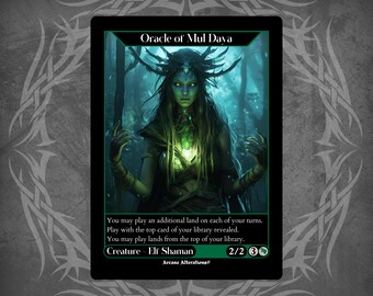 Oracle of Mul Daya - Full Art Custom Card