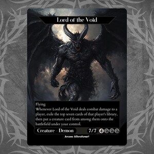 Lord of the Void - Proxy Full Art Custom Card