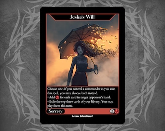 Jeska&#39;s Will - Full Art Custom Card
