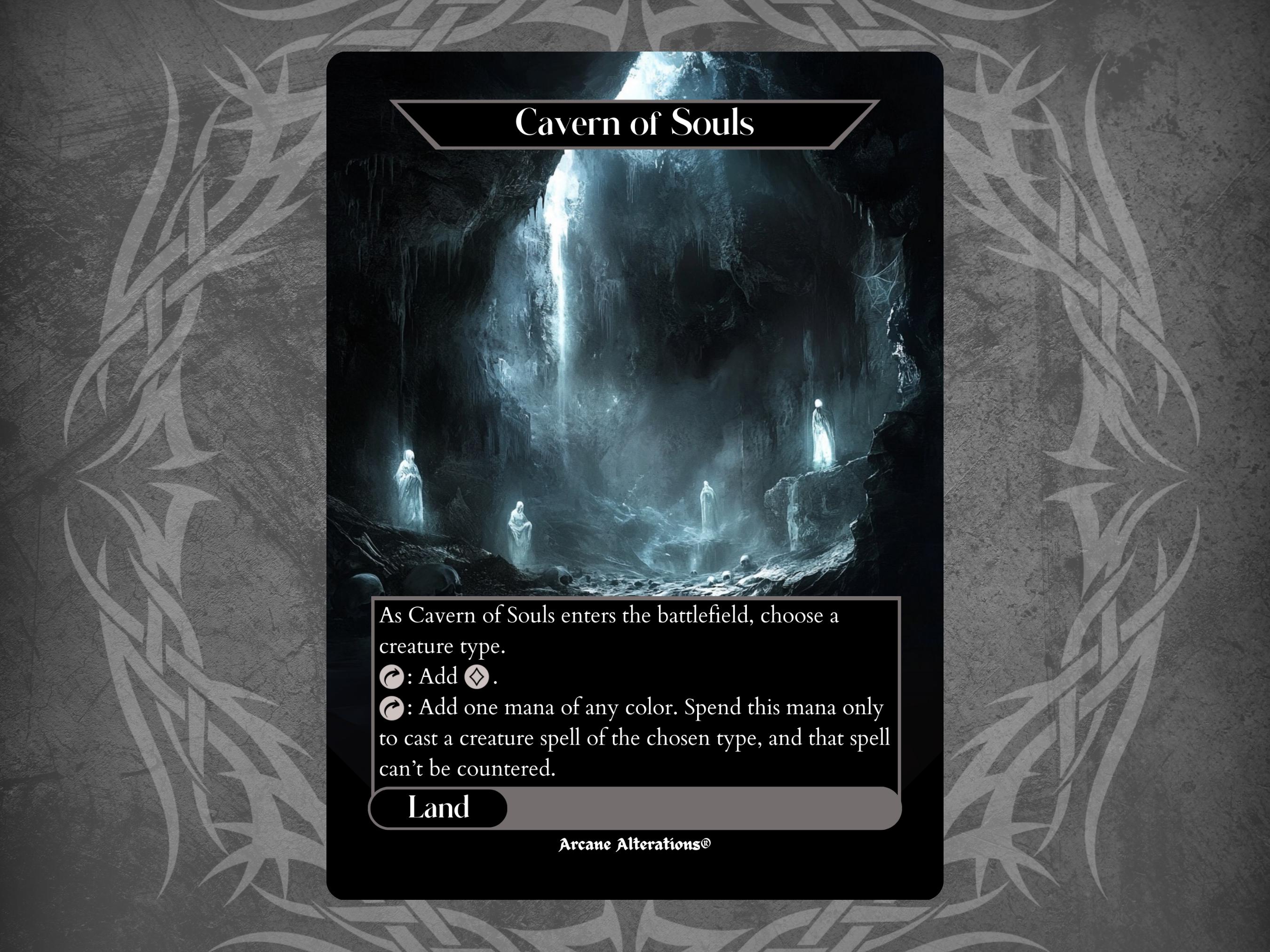Cavern of Souls - Proxy Full Art Custom Card - Etsy Israel