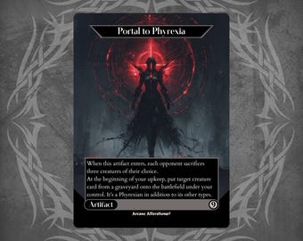 Gate to Phyrexia Proxy | Full Art - Etsy
