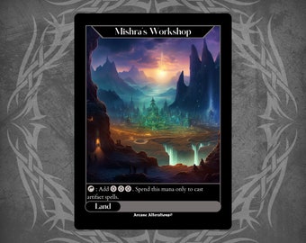 Mishra's Workshop | Proxy Card - Etsy