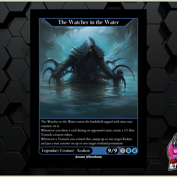 Watcher in the Water - Full Art Custom Card