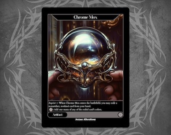 Chrome Mox - Full Art Custom Card - Etsy
