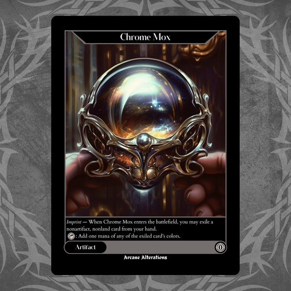 Chrome Mox - Full Art Custom Card