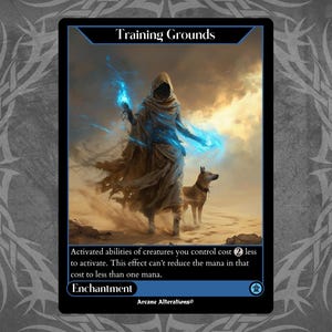 Training Grounds - Full Art Custom Card