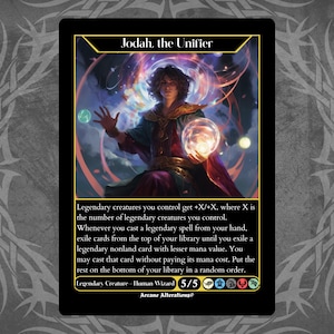 Jodah, the Unifier - Full Art Custom Card