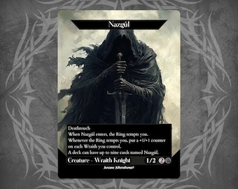 Nazgul - Proxy Full Art Custom Karte