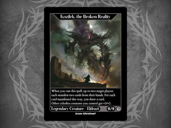 Kozilek, the Broken Reality - Full Art Custom Card Kozilek, the Broken Reality - Full Art Custom Card