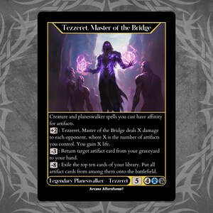 Tezzeret, Maestro del Ponte - Carta personalizzata Full Art