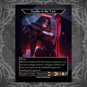 Kaalia of the Vast - Proxy Full Art Custom Card