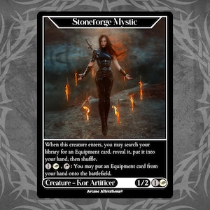 Stoneforge Mystic - Full Art Custom Card