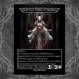 Elesh Norn, Mother of Machines - Proxy Full Art Custom Card