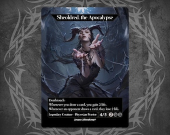 Sheoldred, the Apocalypse - Proxy Full Art Custom Card